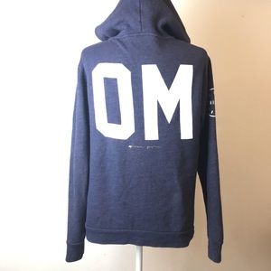 Spiritual Gangster •OM• zip up hoodie size M
